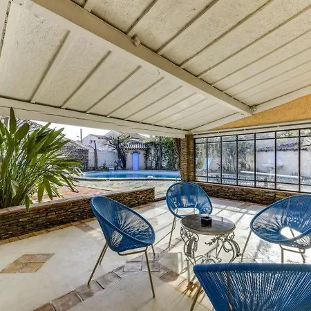 Holiday home Sainte-maxime Sleeps 6 Pool Air Con Wifi *